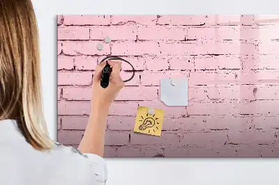 Magnetna suhobrisiva ploča motiv zid od cigle