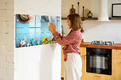 Magnetna ploča za pisanje pribor za plažu