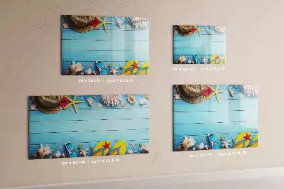 Magnetna ploča za pisanje pribor za plažu