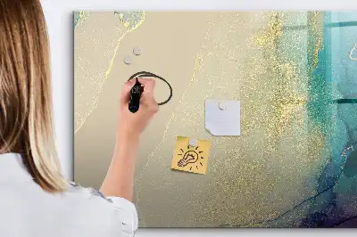 Magnetna suhobrisiva ploča šareni mramor