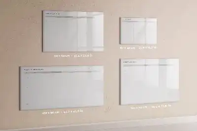 Magnetna suhobrisiva ploča minimalistički jelovnik