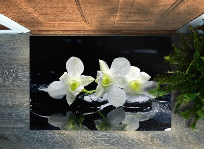 Otirač za vrata Cvjetovi orhideja