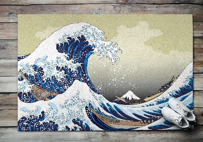 Otirač za vrata Kanagawa veliki val