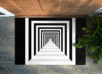 Otirač ispred vrata 3D geometrijski tunel