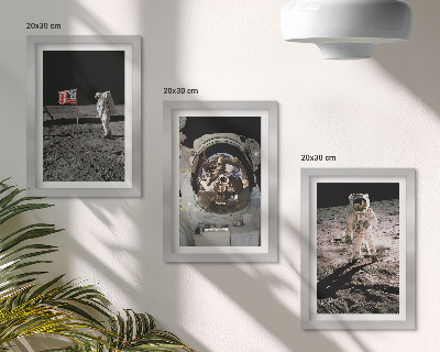 Komplet slika u okviru Fotografije slijetanja astronauta na Mjesec