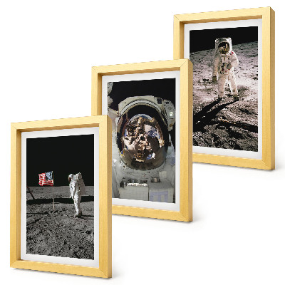 Komplet slika u okviru Fotografije slijetanja astronauta na Mjesec