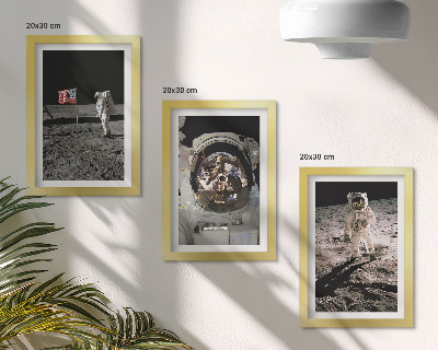 Komplet slika u okviru Fotografije slijetanja astronauta na Mjesec