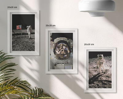 Komplet slika u okviru Fotografije slijetanja astronauta na Mjesec
