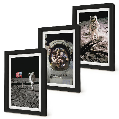 Komplet slika u okviru Fotografije slijetanja astronauta na Mjesec