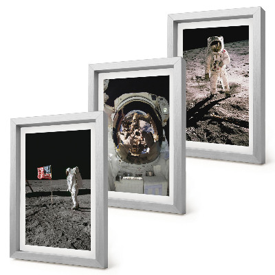 Komplet slika u okviru Fotografije slijetanja astronauta na Mjesec