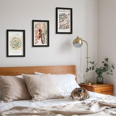 Zidna galerija slika Boho estetski pastelni minimalistički posteri
