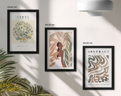 Zidna galerija slika Boho estetski pastelni minimalistički posteri