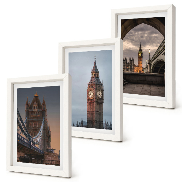 Zidna galerija slika Pogled na London s mostom i Big Benom