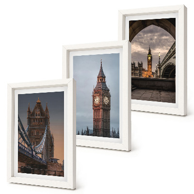 Zidna galerija slika Pogled na London s mostom i Big Benom