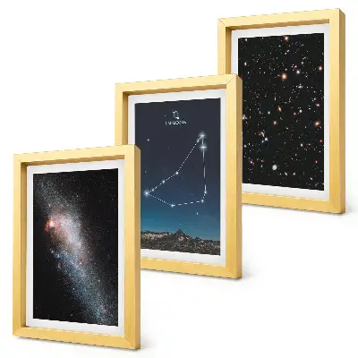 Zidna galerija slika motivi galaksije i zviježđa Jarca