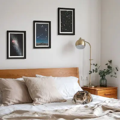 Zidna galerija slika motivi galaksije i zviježđa Jarca