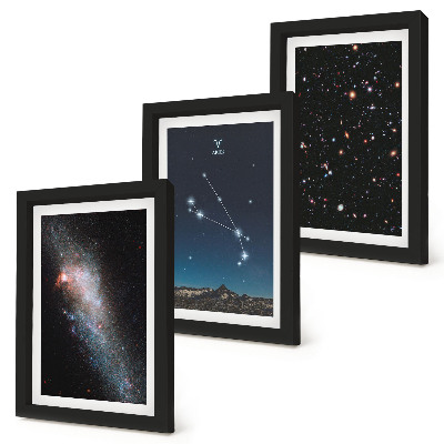 Komplet slika u okviru Kozmički krajolici galaksija i zviježđa zodijaka Ovna