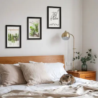 Set 3 slike s kuhinjskim motivom i natpisom sušeno bilje u okviru