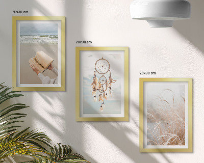 Zidna galerija slika Mirni krajolici, nježni ljetni pogledi, boho stil