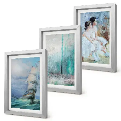 Zidna galerija slika apstraktni portret plesača na brodu