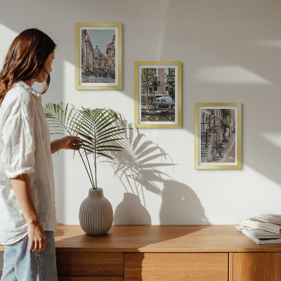 Zidna galerija slika Mirni pogledi na gradske zgrade