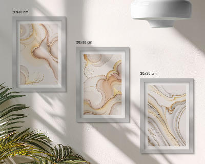 Komplet slika u okviru Linearni apstraktni motivi elegantnog ukrasa