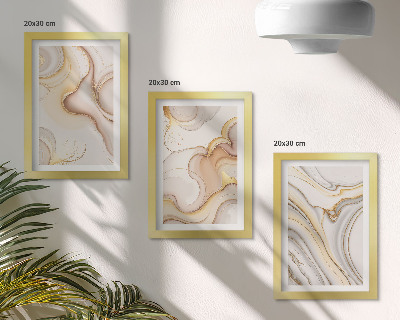 Komplet slika u okviru Linearni apstraktni motivi elegantnog ukrasa