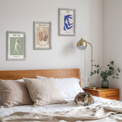 Zidna galerija slika Elegantni posteri s figurama i biljkama Henrija Matissea