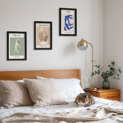 Zidna galerija slika Elegantni posteri s figurama i biljkama Henrija Matissea