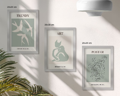 Komplet slika u okviru Elegantne ilustracije Henrija Matissea