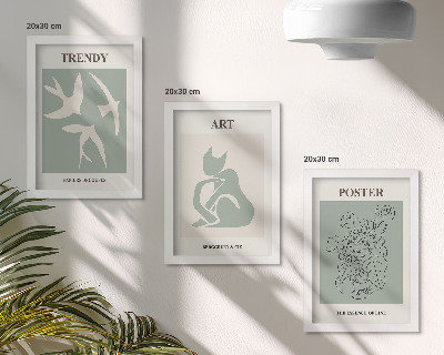 Komplet slika u okviru Elegantne ilustracije Henrija Matissea