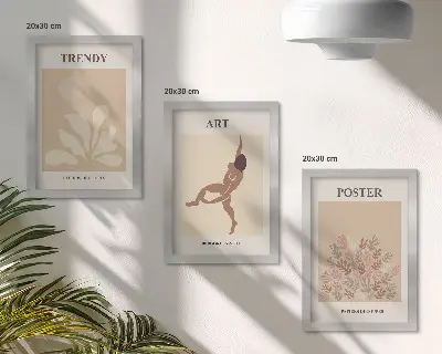 Zidna galerija slika apstraktni oblici i figure Henrija Matissea