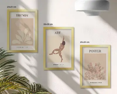 Zidna galerija slika apstraktni oblici i figure Henrija Matissea