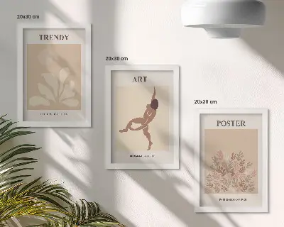 Zidna galerija slika apstraktni oblici i figure Henrija Matissea