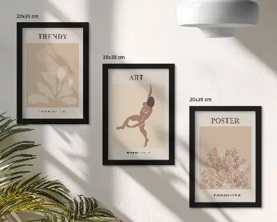 Zidna galerija slika apstraktni oblici i figure Henrija Matissea