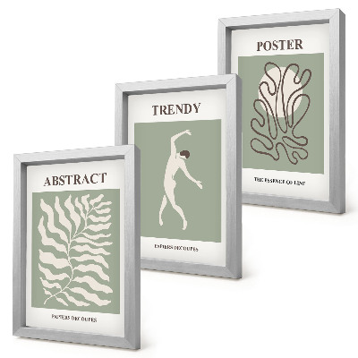 Komplet slika u okviru Biljni uzorci u nijansama zelene, autor Henri Matisse