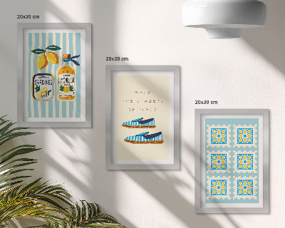 Set 3 slike u okviru Voćni uzorci i elementi talijanske kulture
