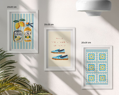Set 3 slike u okviru Voćni uzorci i elementi talijanske kulture