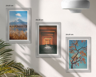 Zidna galerija slika Japanski pejzaži, priroda i arhitektura Azije