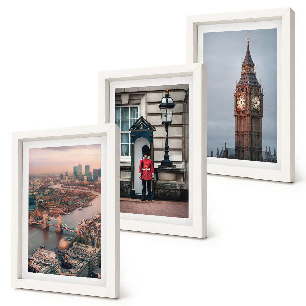 Zidna galerija slika Pogled na London s mostom i čuvarom Big Bena