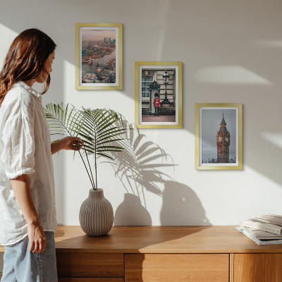Zidna galerija slika Pogled na London s mostom i čuvarom Big Bena