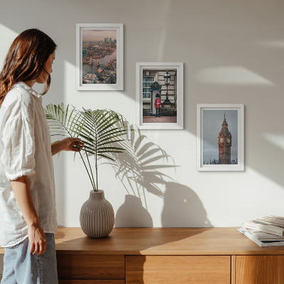 Zidna galerija slika Pogled na London s mostom i čuvarom Big Bena