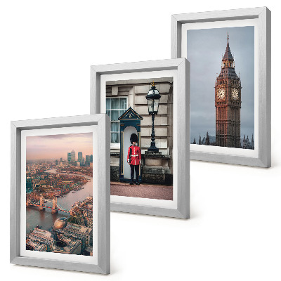 Zidna galerija slika Pogled na London s mostom i čuvarom Big Bena