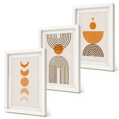 Zidna galerija slika Boho minimalistički dekorativni dizajn
