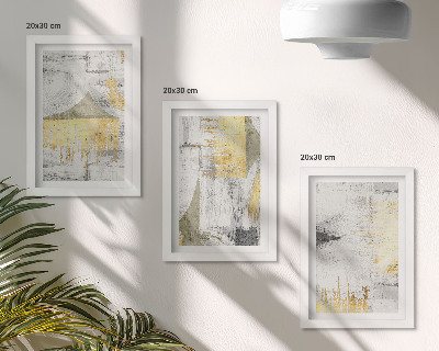Zidna galerija slika Apstraktni minimalistički moderni uzorci slikanja