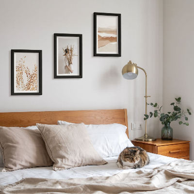 Zidna galerija slika Biljni motivi apstraktni rustikalni boho stil