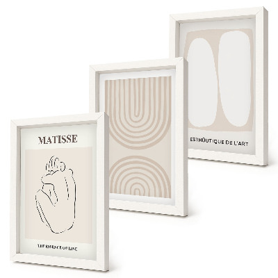 Komplet slika u okviru Elegantne linije i minimalistički oblici u neutralnim tonovima