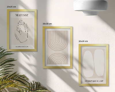 Komplet slika u okviru Elegantne linije i minimalistički oblici u neutralnim tonovima
