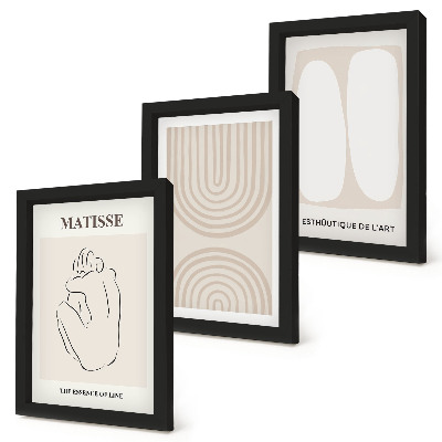 Komplet slika u okviru Elegantne linije i minimalistički oblici u neutralnim tonovima