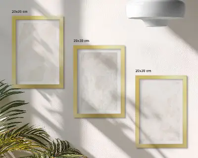 Zidna galerija slika s motivom elegantne mramorne teksture